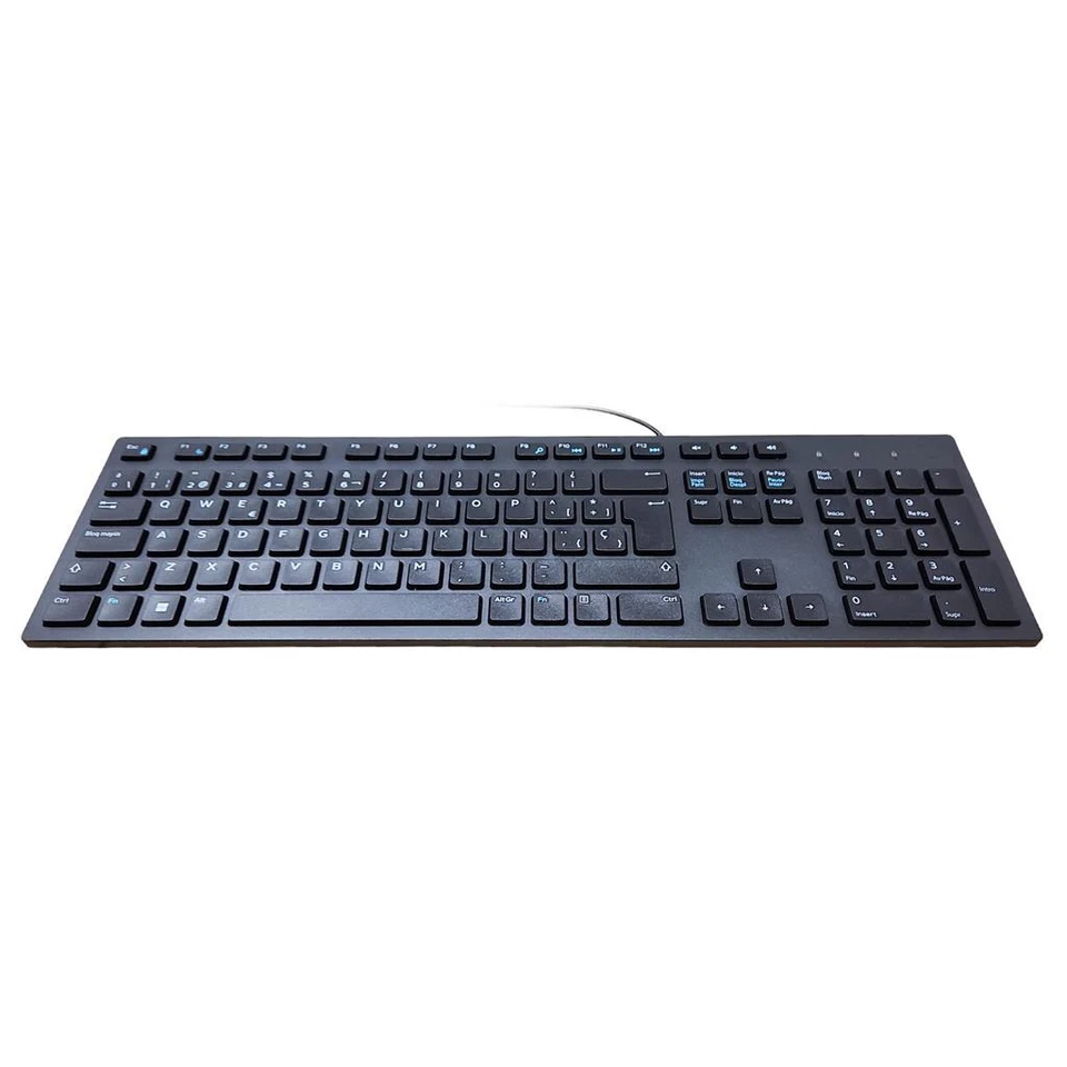 Dell Multimedia Keyboard USB QWERTY Spanish KB216-BK-SPN - Image 2 of 3