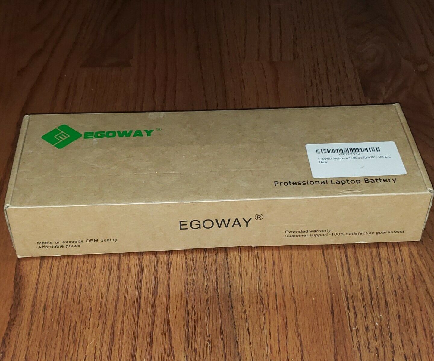 Genuine EGOWAY Battery for Apple Macbook Pro Laptop Computers 15 inch 2011 2012 
