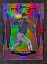 2021 Select Patrick Corbin Pink Prizm /10 Premier Level 122 case hit SSP 