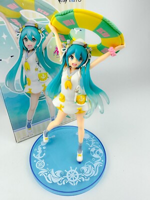 Hatsune Miku Figure Original Summer Clothes Renewal Taito Vocaloid 21cm Japan