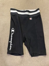 Men's Vintage Champion Jock Bodybuilding Spandex Tights Compression Shorts XS