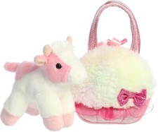 Aurora - Fancy Pals - 5.5" Sweets Rainbow Pink Fashionable Stuffed Animal