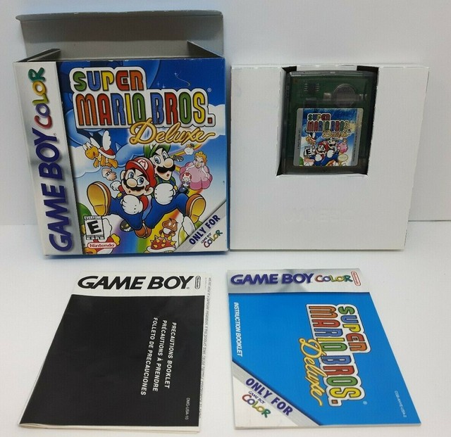 Super Mario Deluxe Gameboy Color