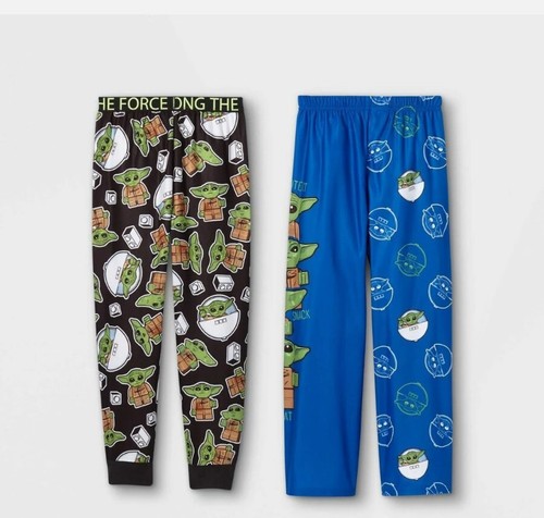 (2 Pack) Boys Lego Star Wars Baby Yoda Pajama Lounge Pants (Size Med 8) NEW - Picture 5 of 10