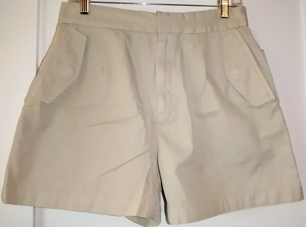 GAP NWT Moonstone Beige High Rise 100% Twill Cotton Flat Front