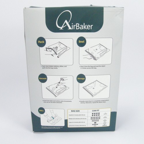 AirBaker Medium Vakuum Aufbewahrungsbeutel Platzsparende Versiegelungsbeutel 20" x 28" - NOB - Bild 5 von 7