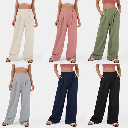 Pantalon Antidote Femme Rose - Taille L - Coupe Flare à Grandes Poches - Occasion Très Bon état