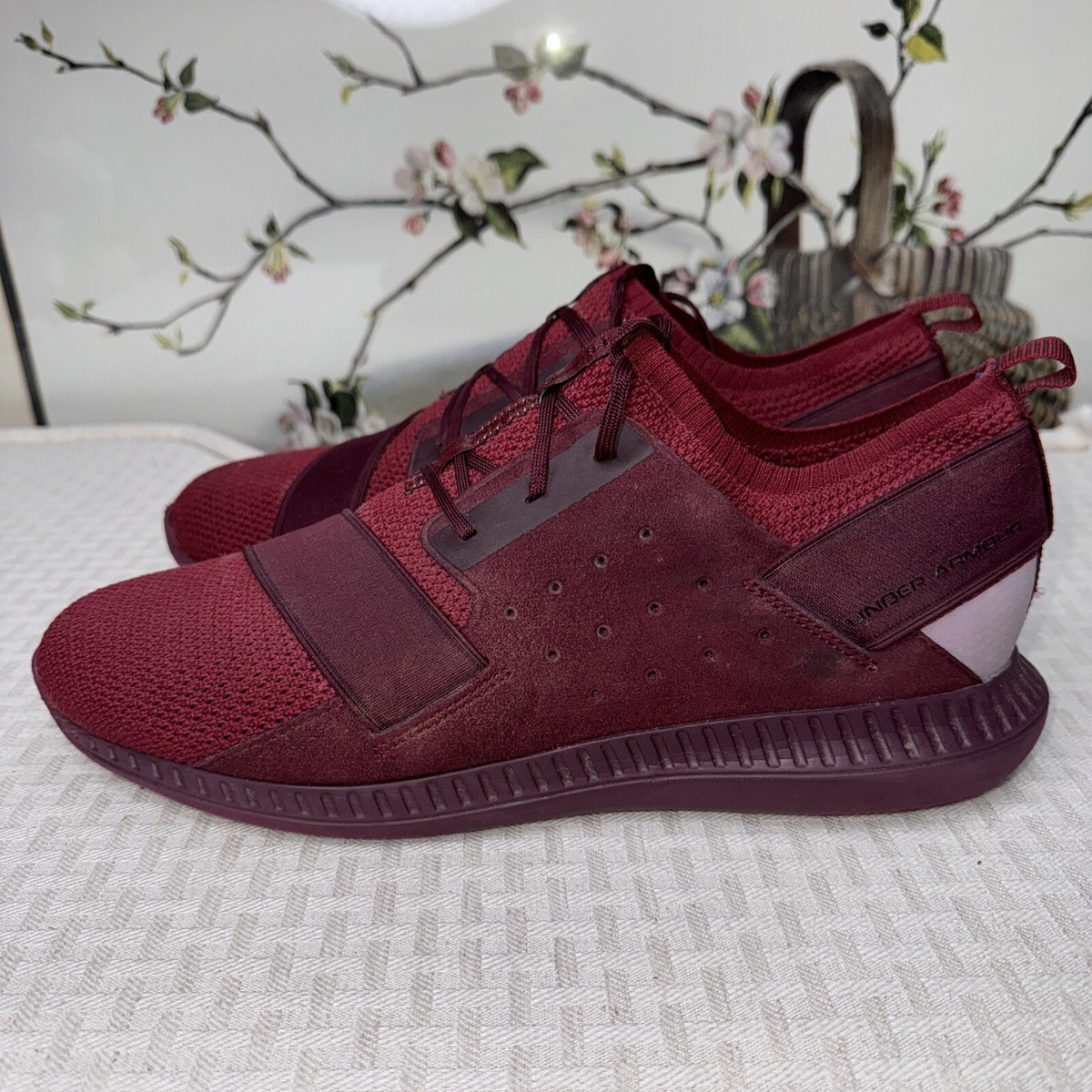 Under Armour Men’s Threadborne Shift Sneakers Cardinal Red Size 12‎ Size 12 - Under Armour Threadborne Shift Cardinal Red for  main image 3