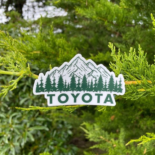 Toyota Green Mtn Sticker Decal Tundra SR5 4X4 4Runner Fj Land