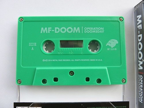 MF Doom Operation Doomsday Deluxe Green Limited Edition Cassette 2014 Very Rare! - Picture 2 of 3