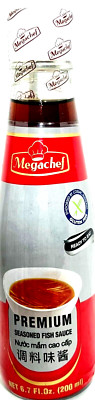 MegaChef Premium Seasoned Fish Sauce-Gluten Free 6.7 oz~SALE