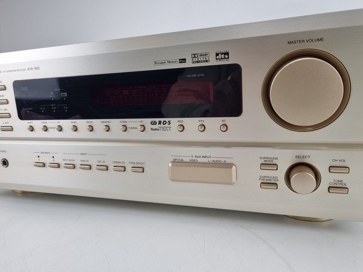 Denon AVR-1802 5.1 Stereo amplifier - Champagne | eBay