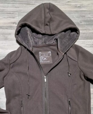 ZERO Fleecejacke Jacke Kapuze Hoddy          Gr. 40  so cool