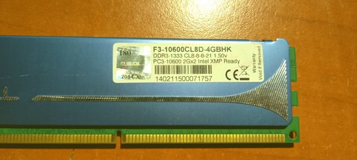Zestaw 4gb ram ddr3 2x2 gb firmy G.Skill na sprzedaż - Zdjęcie 2 z 8