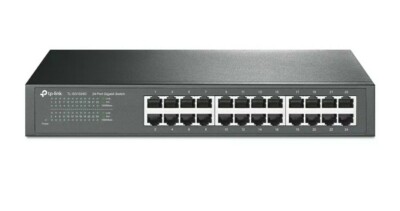 TP-Link TL-SG1024D 24-Port 1000Mbps Gigabit Ethernet Desktop / Rack-Mount Switch