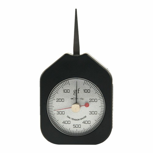 Double Pointer Tensionmeter Dial Tension Meter Gram Force Gauge 100-500-100g - Picture 3 of 12