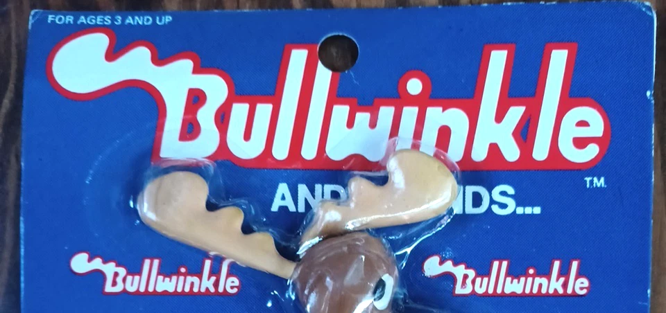 Figura Bullwinkle and Friends de colección Jesco 1985 flexible Bullwinkle - Nuevo de Lote Antiguo Foto 3 de 3