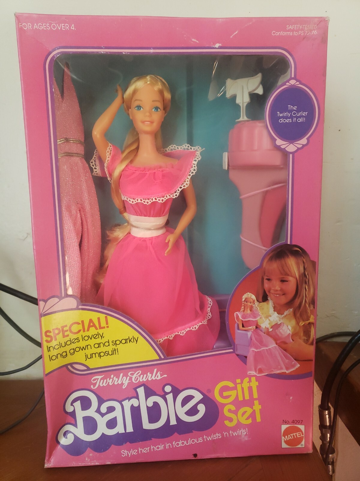 barbie twirly curls 1982