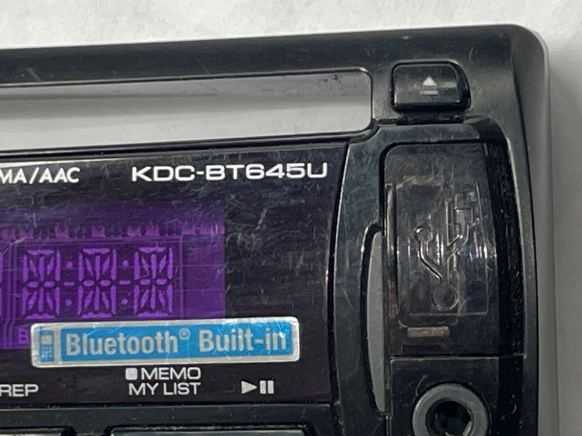 KENWOOD KDC-BT645U CAR STEREO ONLY KENWOOD KDC-BT645U FACEPLATE
