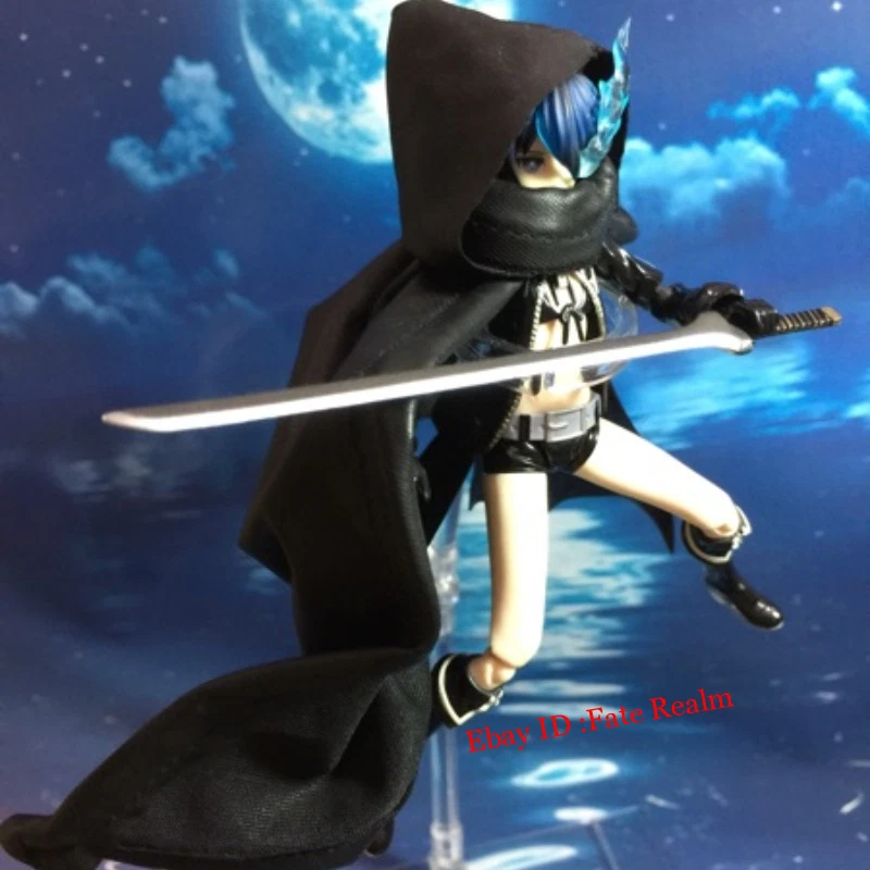 Capa con cable personalizada 1/12 para 6"" Figma BLACK ROCK SHOOTER (sin figura) Foto 2 de 4