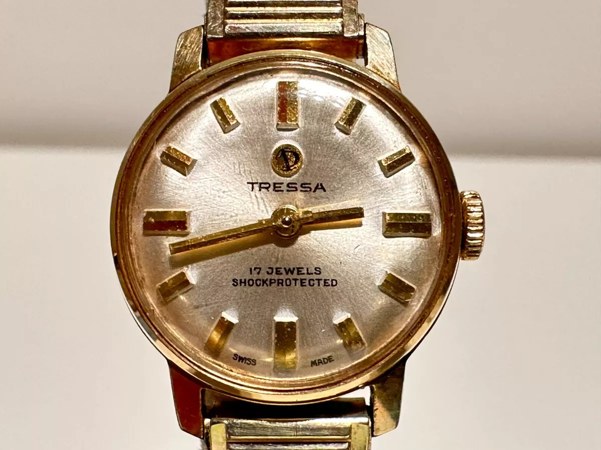 Small gold shop ladies watch