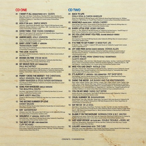 NOW THAT'S WHAT I CALL MUSIC 15 2CD BRAND NEW AND SEALED CD B1 - Picture 2 of 2