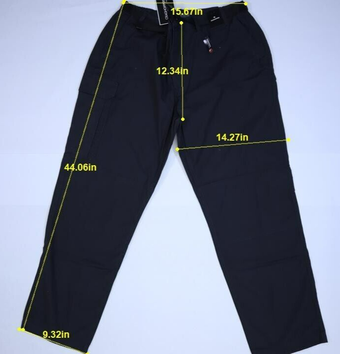 Craghoppers Expert Kiwi Nero - Abbigliamento Pantaloni Uomo 71,40