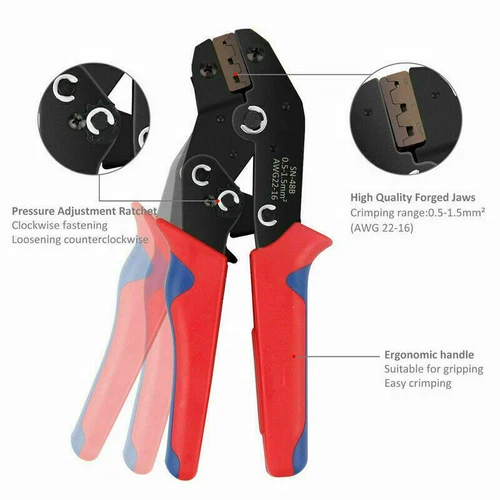 300-tlg Set Ringkabelschuhe Messing Crimp Ringösen Ringzungen Satz M3-M10 - Bild 5 von 15