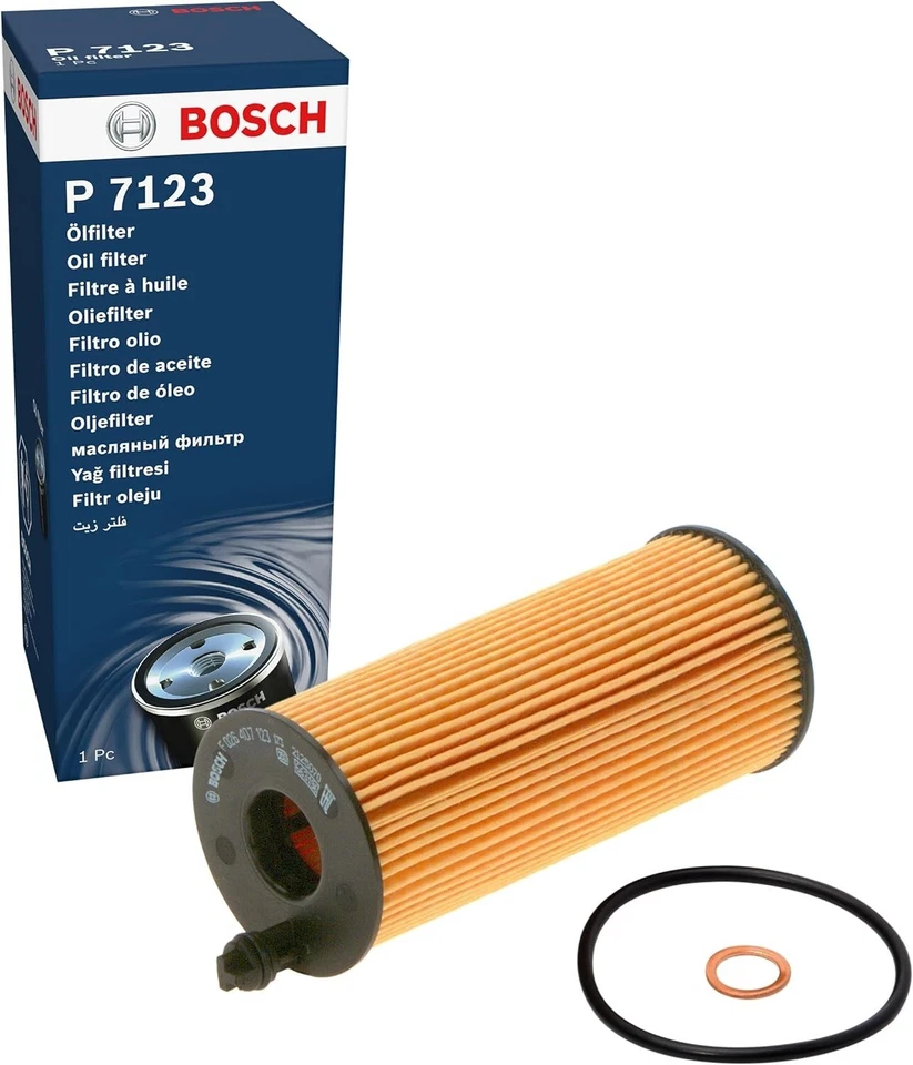 FOR BMW 5 SERIES 520D F10 F11 OIL & OIL FILTER BOSCH SERVICE KIT 5W30 LL04 - Image 4 of 4