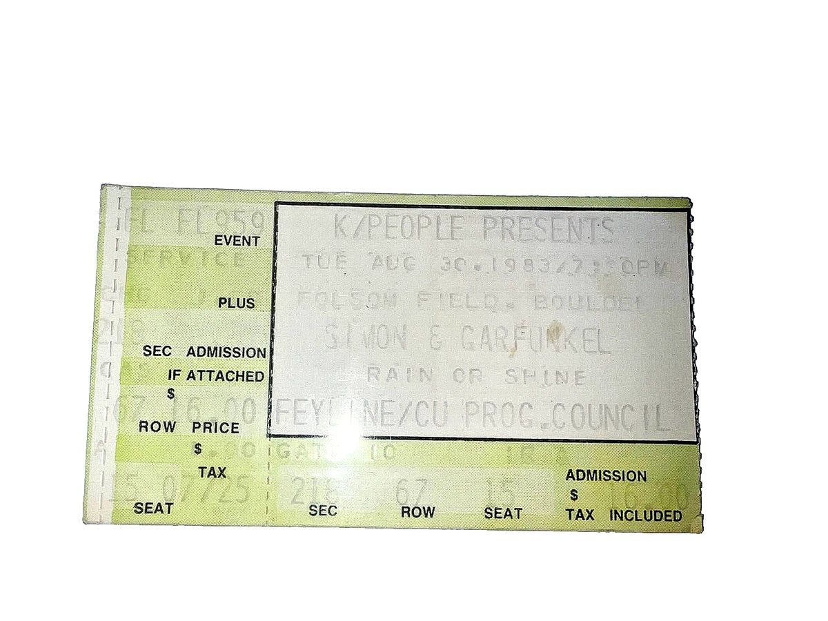 Simon & Garfunkel Memorabilia for sale | eBay