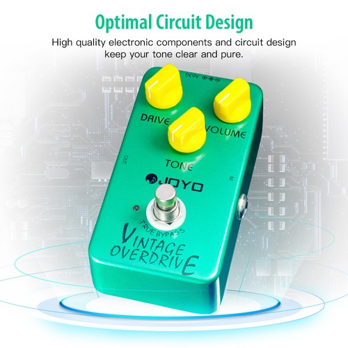 JOYO Vintage Overdrive Guitar Pedal Classic Sound for Electric Guitar Opened - Picture 5 of 11