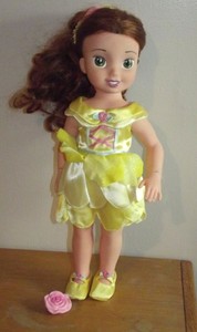 Disney Princess Belle Toddler Doll 16 Green Eyes Ebay