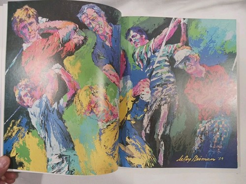 SIGNED Leroy Neiman Big Time Golf Autographed Large Art Book 1992 First Edition - Imagen 10 de 24