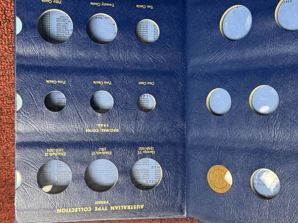 ** AUSTRALIA TYPE COLLECTION WHITMAN ALBUM EMPTY FOR COLLECTOR ** - Image 3 of 4