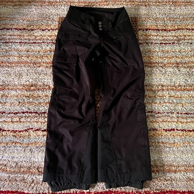 Patagonia Snowshot Vintage VTG Snowboarding Pants Insulated Black Women's Small 
