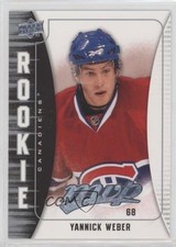 2009-10 Upper Deck MVP Rookie Yannick Weber #307 2d8