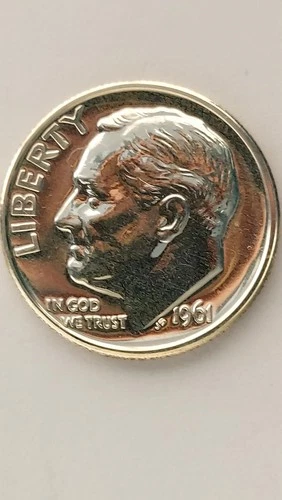 1961 United States Proof Roosevelt Dime