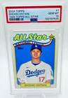 Shohei Ohtani 2024 Topps 1989 All‑Star PSA 10 GEM MT ##1 LA Dodgers