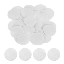 350Pcs Round Felt Circles, 20mm 3/4" Pre Cut Felt Pads, White