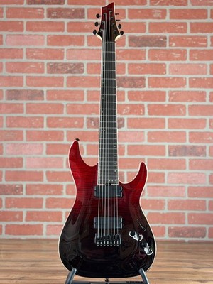 Schecter C-7 SLS Elite 7-String Electric Guitar - Blood Burst