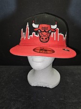 NWTs New Era NBA Chicago Bulls Basketball Tip-Off 59FIFTY Fitted Hat Cap Sz 7.5