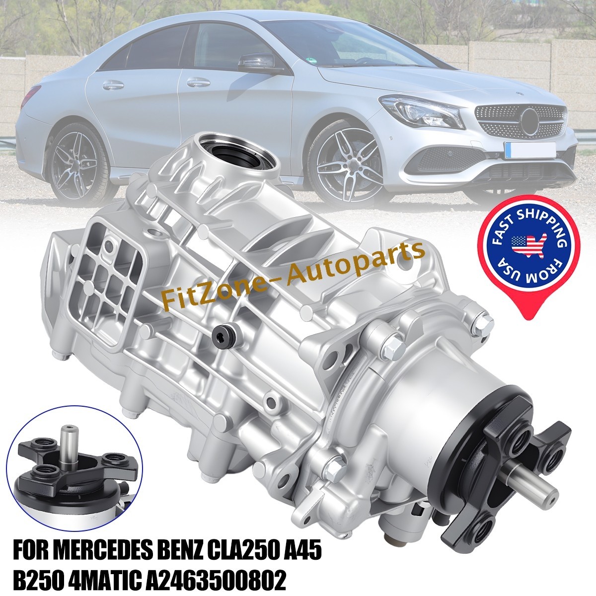 Rear Differential Assembly for Mercedes-Benz CLA250 GLA 200 4Matic ...