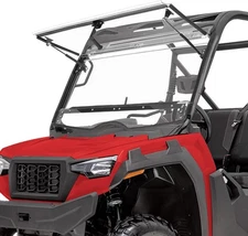 3-IN-1 Front Flip Windshield Scratch-Resistant Clear for 2020-2024 TRACKER 800SX