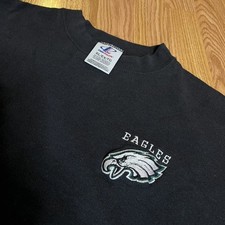 VINTAGE 90  s PHILADELPHIA EAGLES SWEATSHIRT LOGO ATHLETIC SIZE XL VTG NFL