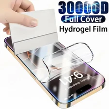 2 Pcs Hydrogel Film Screen Protector for iPhone 17 Air, Soft ,Easy Installtion