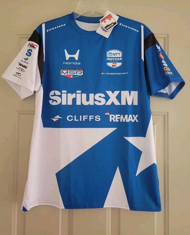 IndyCar Jersey Felix Rosenqvist  Mens Small New INDY 500 Winner!