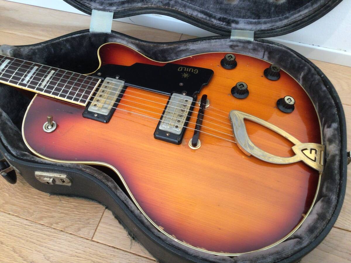 Guild BlueBird M-75 Black 1967-68 Electric Guitar | eBay