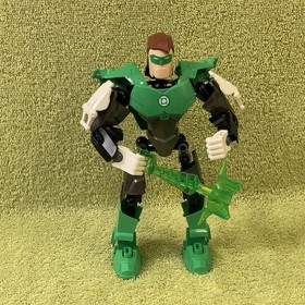 LEGO Superheroes Buildable Figures 4528 - &ldquo; GREEN LANTERN &ldquo; - Complete Build