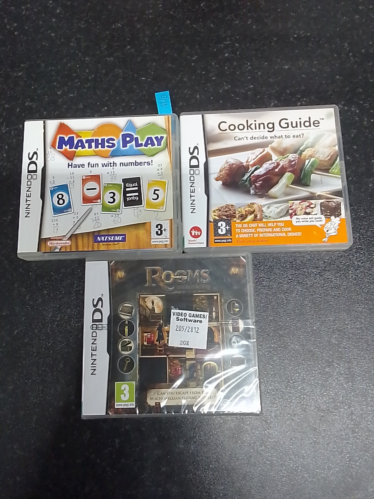 3 x Nintendo DS Games Bundle