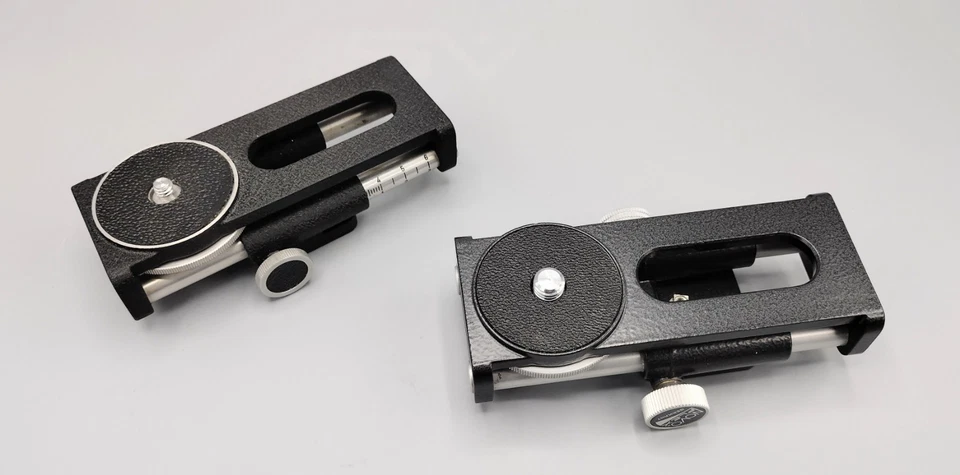 Estante para trípode Novoflex. Panorama, estéreo 3D, primer plano, macro. Dos incluidos. COMO NUEVO Foto 2 de 4